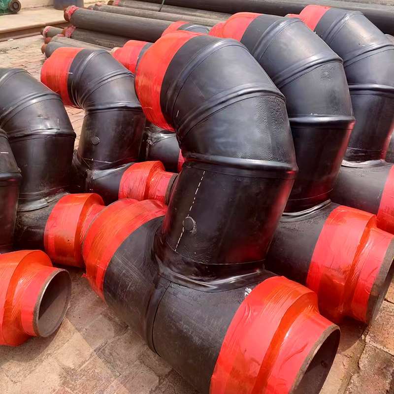 鋼套鋼蒸汽保溫跨越三通